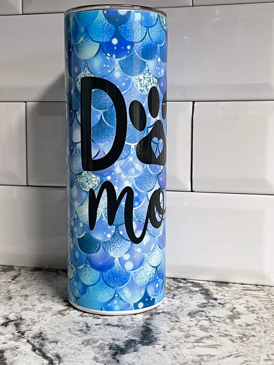 Mermaid Dog Mom Tumbler