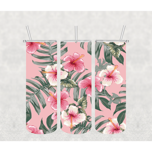 Pink Hawaiian Tumbler