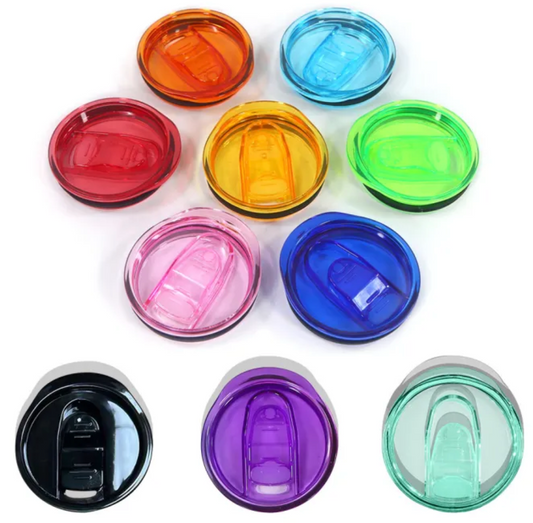 Colored Tumbler Lids