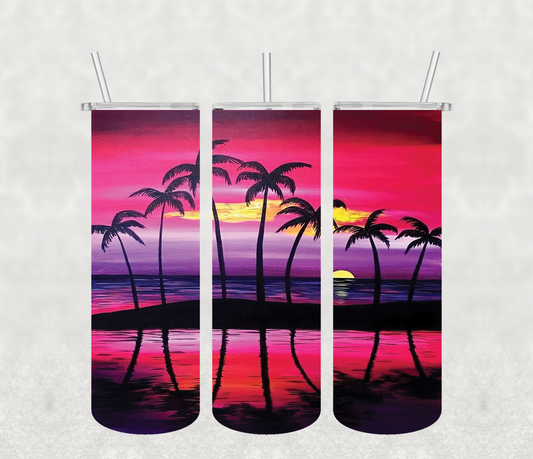 Sunset Beach Tumbler